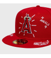 NEW ERA LA ANGELS SCRIBBLE 59FIFTY