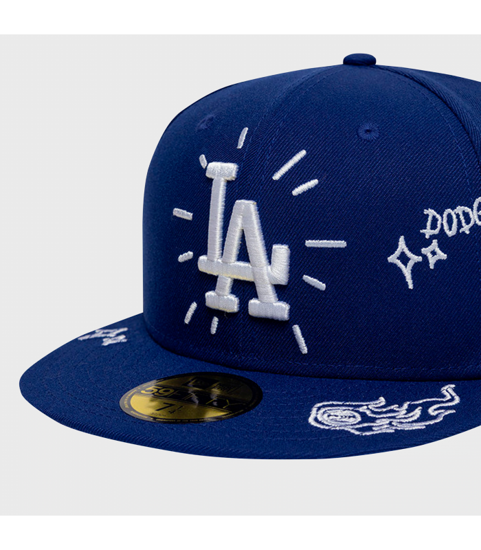 NEW ERA LA DODGERS SCRIBBLE 59FIFTY