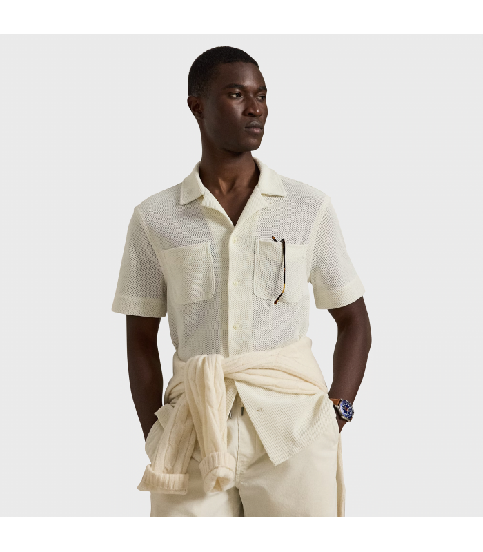 PRL TEXTURE KNIT SHIRT