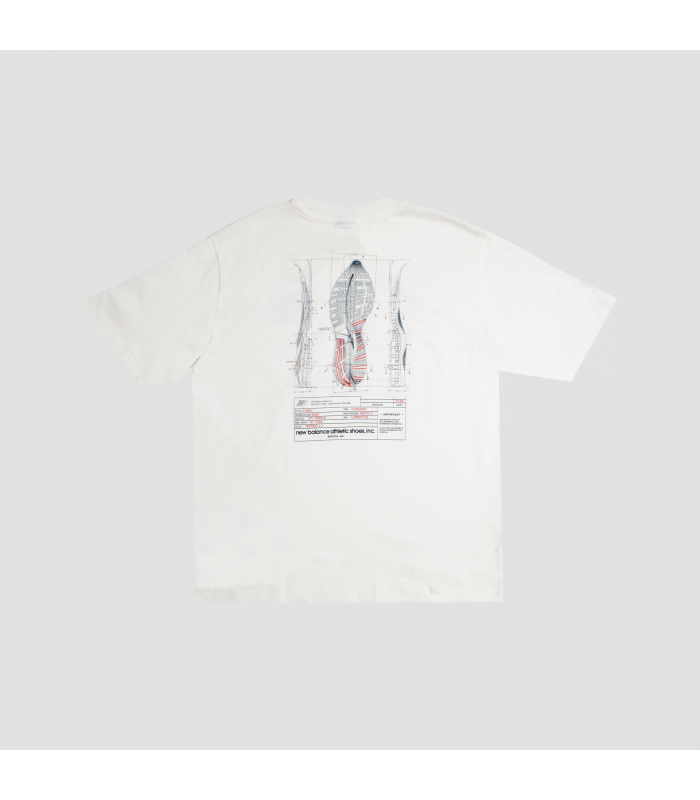 NB ARCHIVE BLUEPRINT T-SHIRT