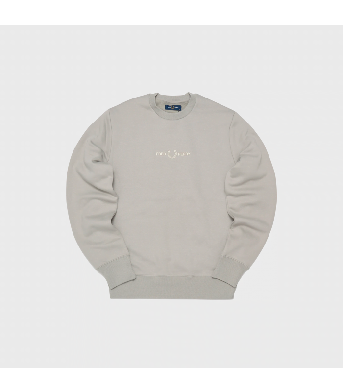 FRED PERRY EMBROIDORED SWEATSHIRT