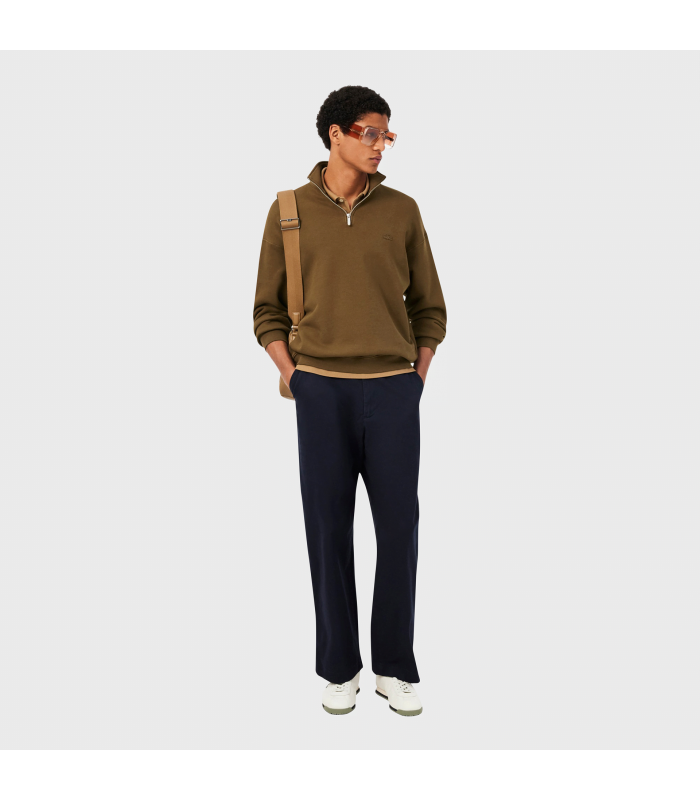 LACOSTE HALF ZIP SWEARSHIRT