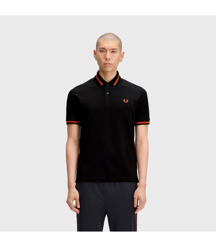 FRED PERRY SINGLE TIPPED SHIRT MADE IN E