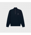 FRED PERRY HALF ZIP SWEATSHIRT 
