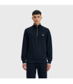 FRED PERRY HALF ZIP SWEATSHIRT 