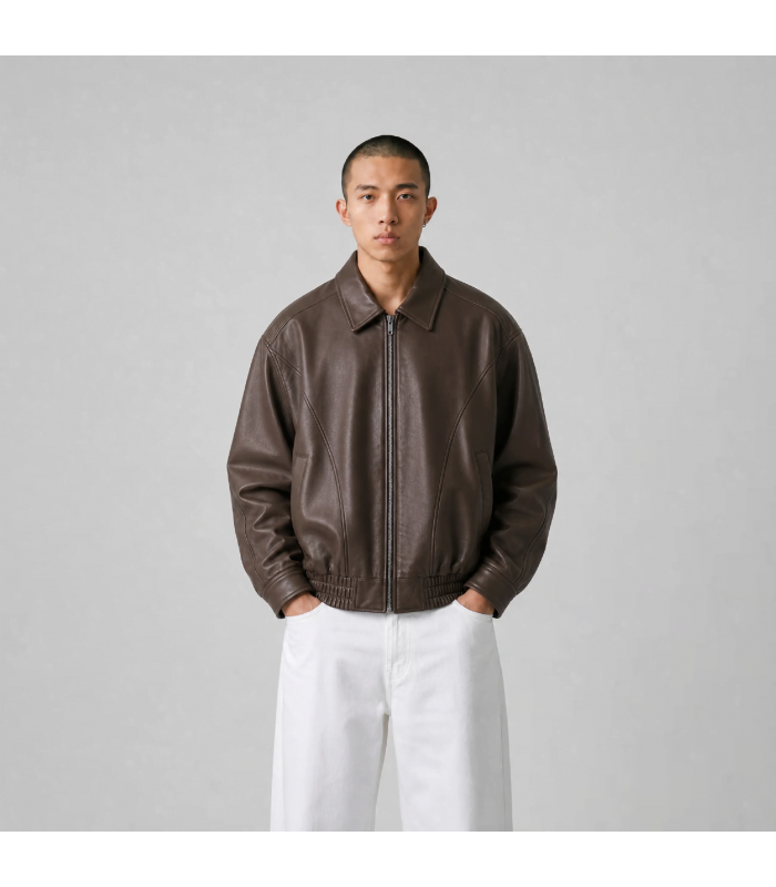 VERTERE MERCY FAUX LEATHER JACKET