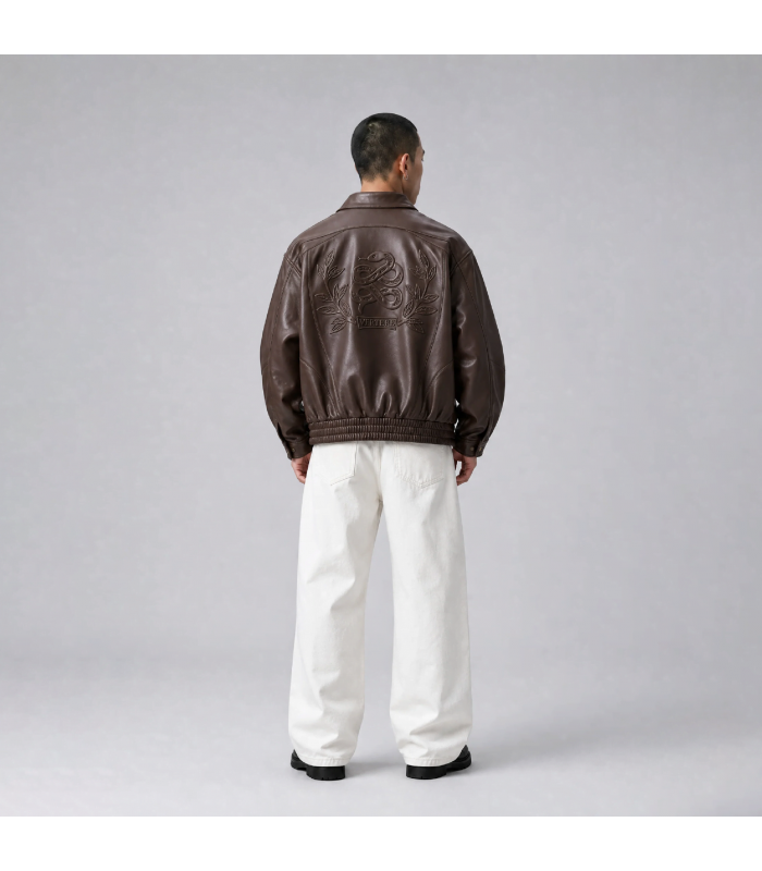 VERTERE MERCY FAUX LEATHER JACKET