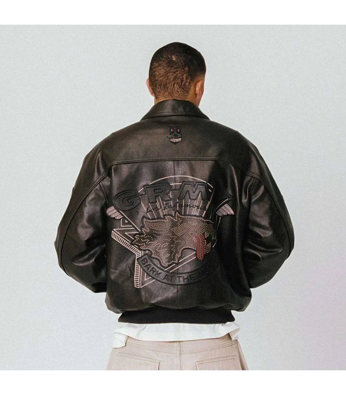 GRIMEY WILD ONE PU JACKET