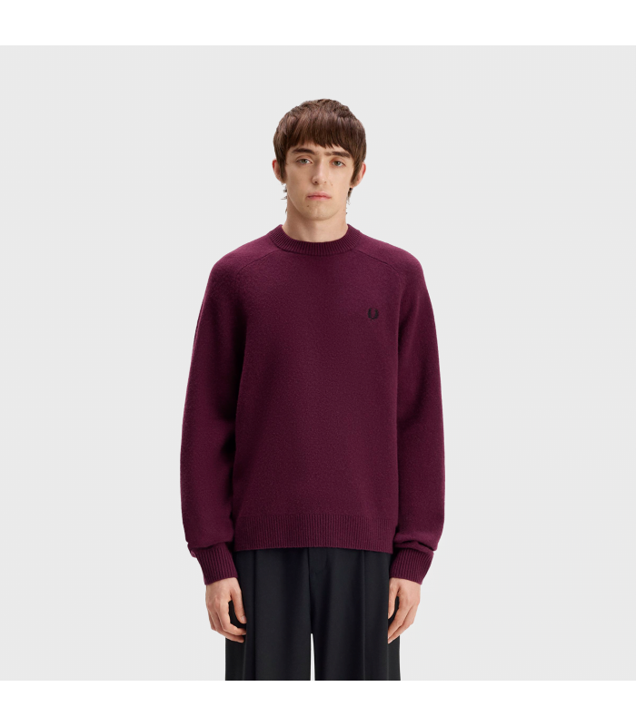 FRED PERRY SADDLE SLEEVE JUMPER