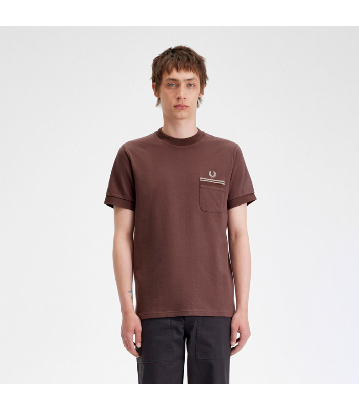 FRED PERRY LOOPBACK JERSEY POCKET T-SHIR